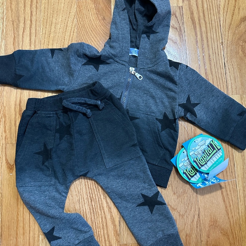 Kapital K Ombré Star Sweat Set – Size 3-6 Months (NWT)